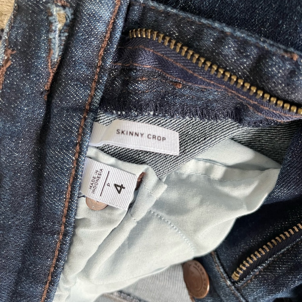 Loft Jeans Sz 4 Skinny Crop
